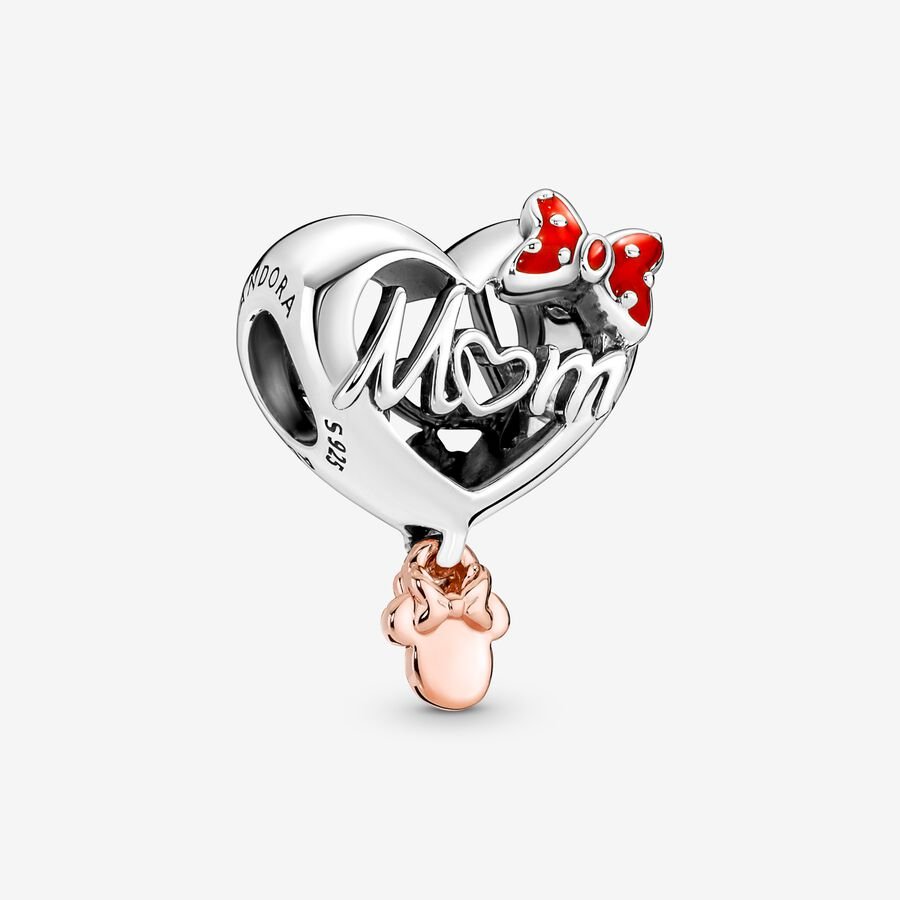 Pandora Disney Minnie Mouse Mom Heart Charm - Fifth Avenue Jewellers