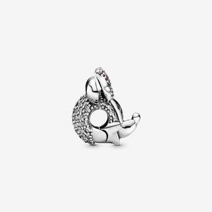 Pandora Disney Minnie Mouse Pink Pavé Bow Clip Charm - Fifth Avenue Jewellers