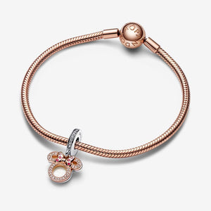Pandora Disney Minnie Mouse Silhouette Double Dangle Charm - Fifth Avenue Jewellers
