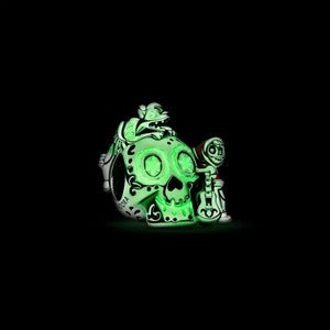 Pandora Disney Pixar Coco Miguel & Dante Skull Glow-in-the-dark Charm - Fifth Avenue Jewellers