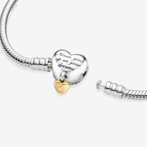 Pandora Disney Princess Moments Heart Snake Chain Bracelet - Fifth Avenue Jewellers