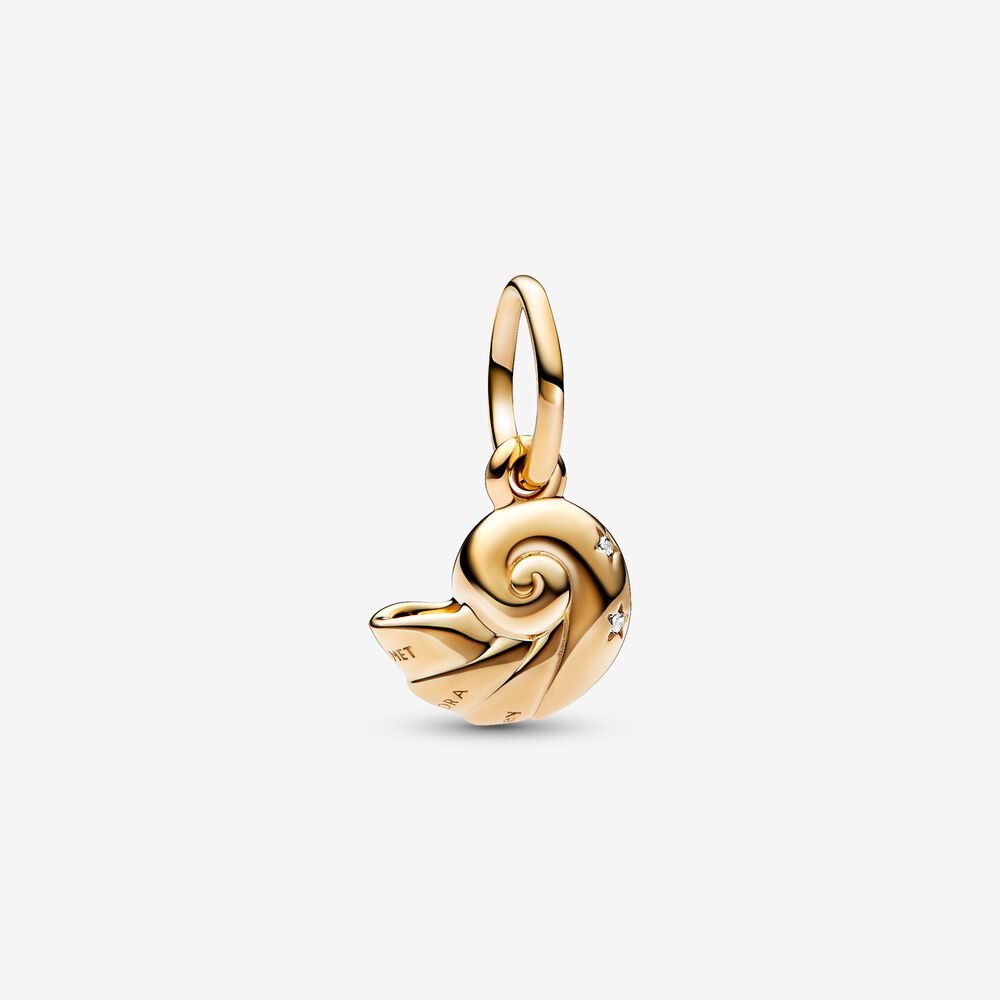 Pandora Disney The Little Mermaid Enchanted Shell Dangle Charm - Fifth Avenue Jewellers