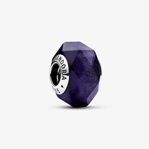 Pandora Faceted Blue Murano Glass Charm - Fifth Avenue Jewellers