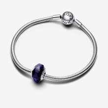 Load image into Gallery viewer, Pandora Faceted Blue Murano Glass Charm - Fifth Avenue Jewellers

