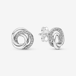 Pearl stud earrings on sale pandora