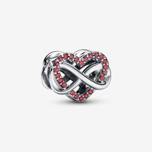 Load image into Gallery viewer, Pandora Family Infinity Red Heart Charm - Fifth Avenue Jewellers
