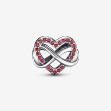Load image into Gallery viewer, Pandora Family Infinity Red Heart Charm - Fifth Avenue Jewellers
