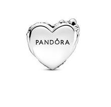 Load image into Gallery viewer, Pandora Flower &amp; Bow Heart Charm - Fifth Avenue Jewellers
