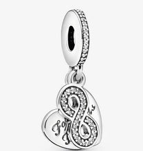 Load image into Gallery viewer, Pandora Forever Friends Heart Dangle Charm - Fifth Avenue Jewellers
