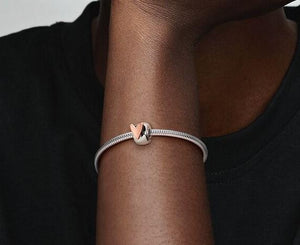 Pandora Freehand Heart Clip Charm - Fifth Avenue Jewellers