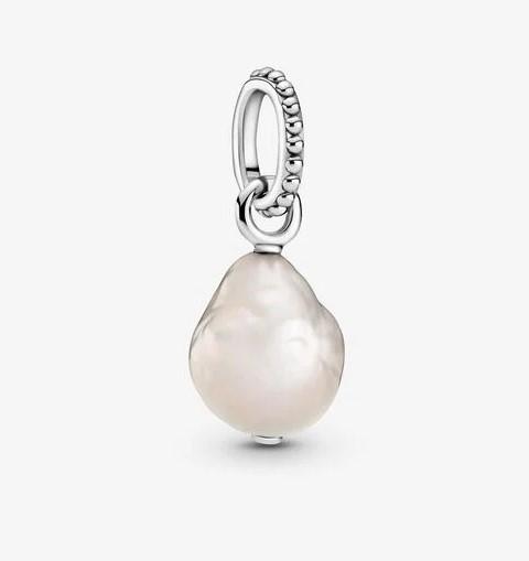 Pandora Freshwater Cultured Baroque Pearl Pendant - Fifth Avenue Jewellers