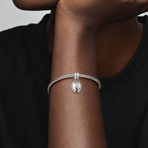 Pandora Friends Splittable Heart Dangle Charm - Fifth Avenue Jewellers