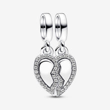 Load image into Gallery viewer, Pandora Friends Splittable Heart Dangle Charm - Fifth Avenue Jewellers

