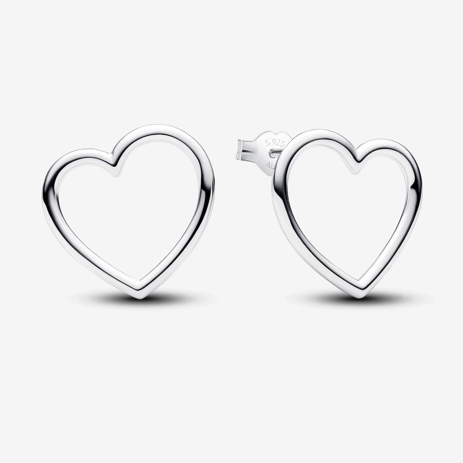 Pandora Front-facing Heart Stud Earrings – Fifth Avenue