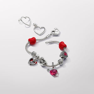 Pandora Front-facing Heart Stud Earrings - Fifth Avenue Jewellers