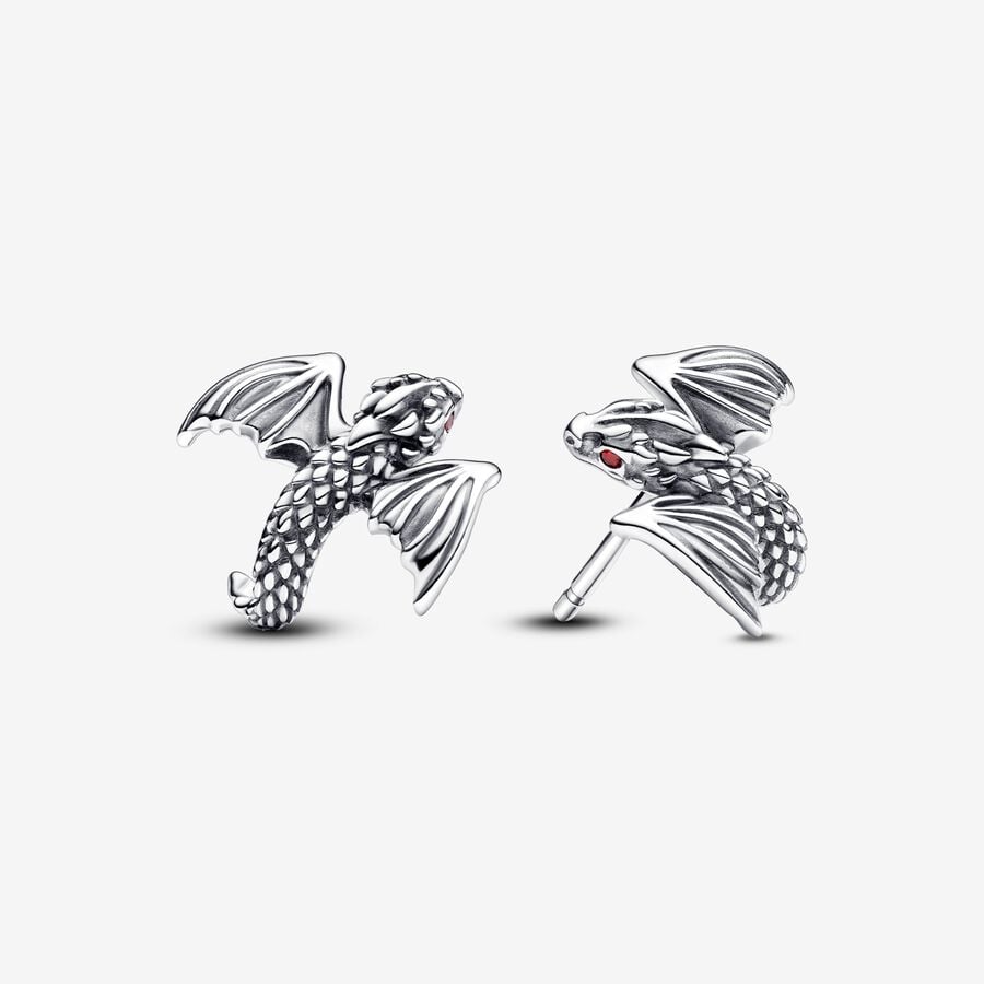 Pandora Game of Thrones Curved Dragon Stud Earrings - Fifth Avenue Jewellers