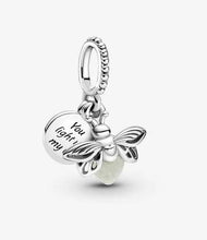 Load image into Gallery viewer, Pandora Glow In The Dark Firefly Dangle Charm - Fifth Avenue Jewellers
