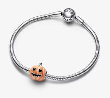 Load image into Gallery viewer, Pandora Glow-in-the-dark Spooky Pumpkin Charm - Fifth Avenue Jewellers
