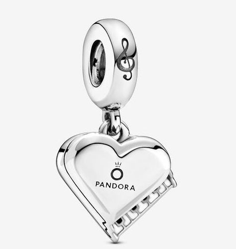 Pandora Grand Piano Heart Dangle Charm - Fifth Avenue Jewellers