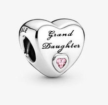 Load image into Gallery viewer, Pandora Granddaughter Heart Charm - Fifth Avenue Jewellers
