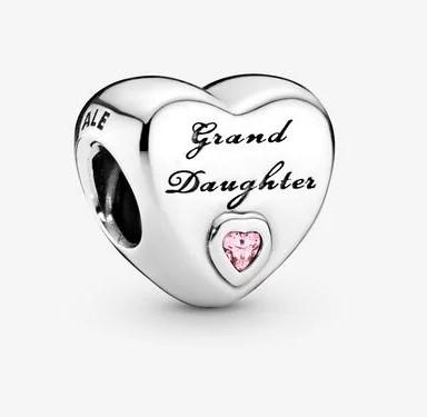 Pandora Granddaughter Heart Charm - Fifth Avenue Jewellers