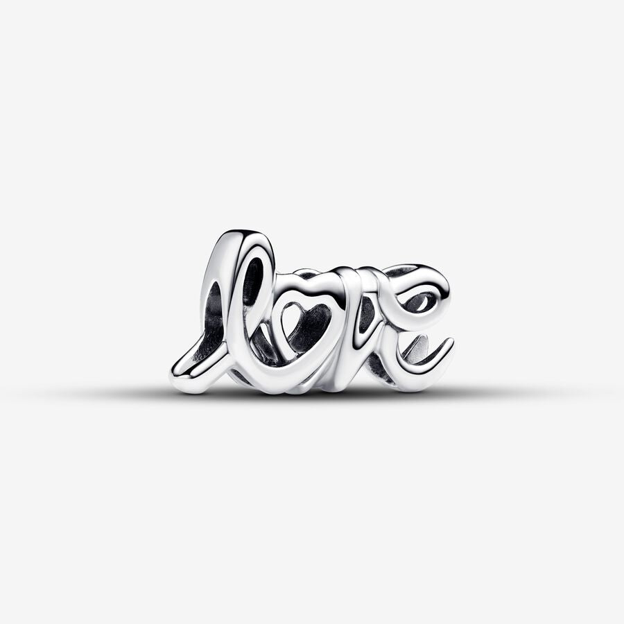 Pandora Handwritten Love Charm - Fifth Avenue Jewellers