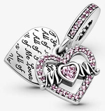 Load image into Gallery viewer, Pandora Heart &amp; Mom Dangle Charm - Fifth Avenue Jewellers

