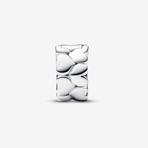 Pandora Heart Pattern Clip Charm - Fifth Avenue Jewellers