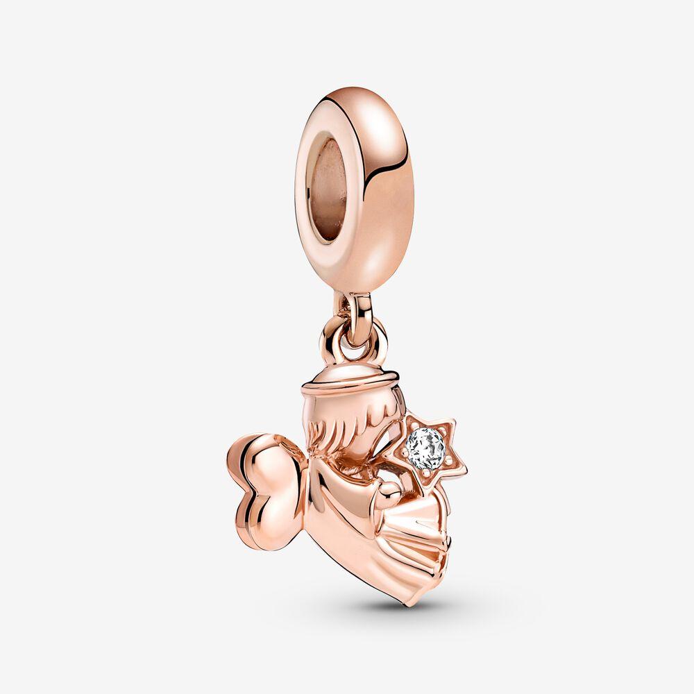 Pandora Heart Winged Angel Dangle Charm - Fifth Avenue Jewellers