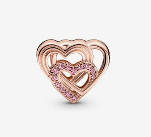 Pandora Intertwined Love Hearts Charm - Fifth Avenue Jewellers