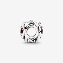 Load image into Gallery viewer, Pandora January Red Eternity Circle Charm - Fifth Avenue Jewellers
