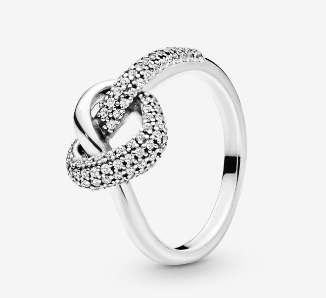 Pandora Knotted Heart Ring - Fifth Avenue Jewellers