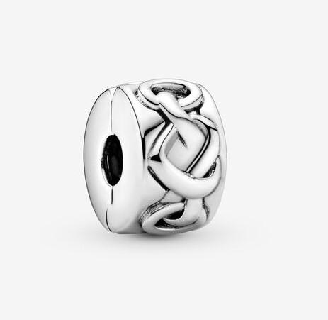 Pandora Knotted Hearts Clip Charm - Fifth Avenue Jewellers