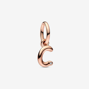 Pandora Letter C Script Alphabet Dangle Charm - Fifth Avenue Jewellers