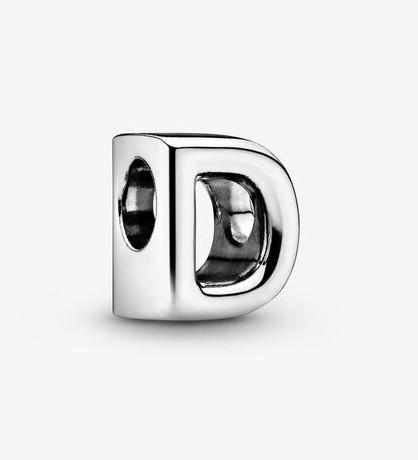Pandora Letter D Alphabet Charm - Fifth Avenue Jewellers