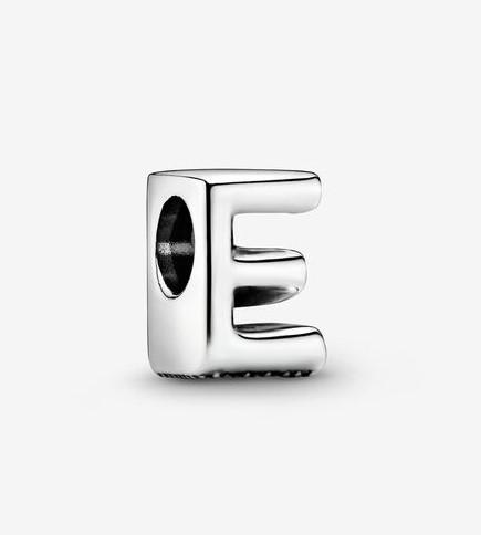 Pandora Letter E Alphabet Charm - Fifth Avenue Jewellers