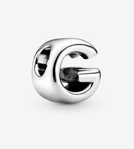 Pandora Letter G Alphabet Charm - Fifth Avenue Jewellers