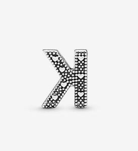 Pandora Letter K Alphabet Charm - Fifth Avenue Jewellers