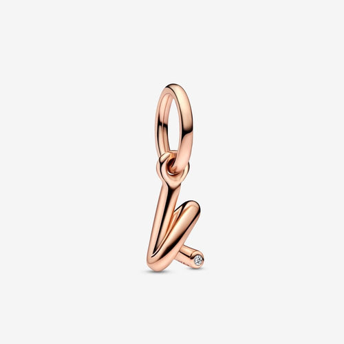 Pandora Letter K Script Alphabet Dangle Charm - Fifth Avenue Jewellers