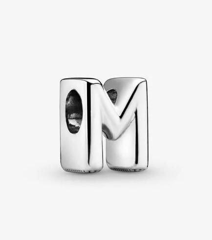 Pandora Letter M Alphabet Charm - Fifth Avenue Jewellers