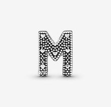 Load image into Gallery viewer, Pandora Letter M Alphabet Charm - Fifth Avenue Jewellers

