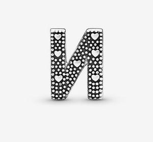 Pandora Letter N Alphabet Charm - Fifth Avenue Jewellers