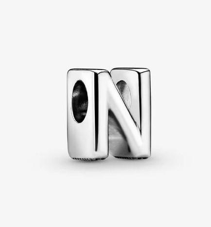 Pandora Letter N Alphabet Charm - Fifth Avenue Jewellers