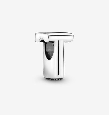 Pandora Letter T Alphabet Charm - Fifth Avenue Jewellers