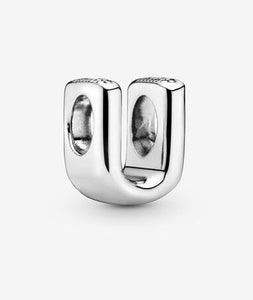 Pandora Letter U Alphabet Charm - Fifth Avenue Jewellers