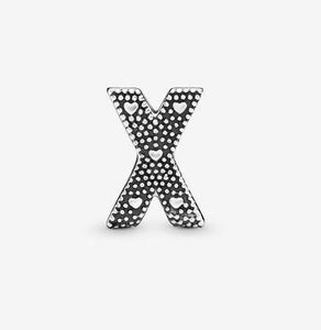 Pandora Letter X Alphabet Charm - Fifth Avenue Jewellers