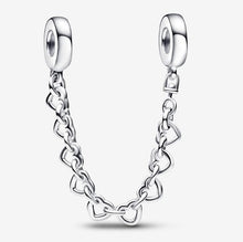 Load image into Gallery viewer, Pandora Linked Hearts Safety Chain - Fifth Avenue Jewellers
