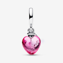 Load image into Gallery viewer, Pandora Love Potion Murano Glass Heart Dangle Charm - Fifth Avenue Jewellers
