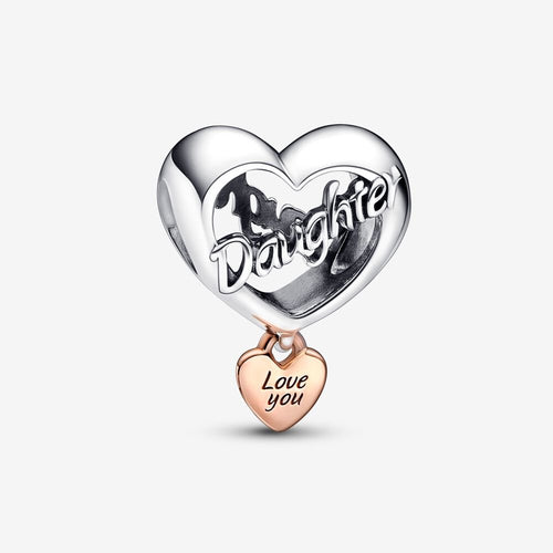Pandora Love You Daughter Heart Charm - Fifth Avenue Jewellers