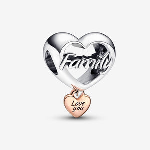 Pandora Love You Family Heart Charm - Fifth Avenue Jewellers